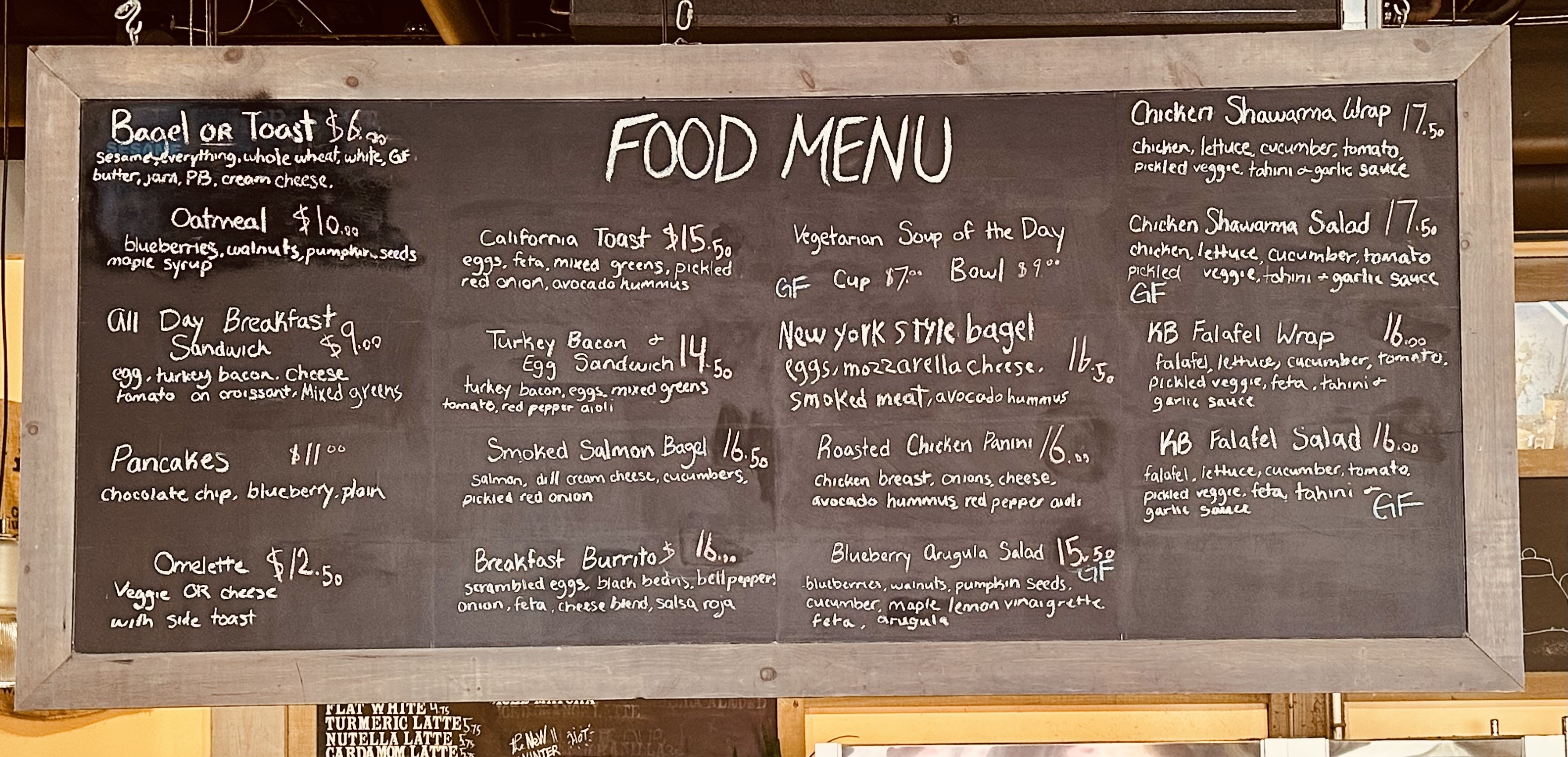 Menu - Queen